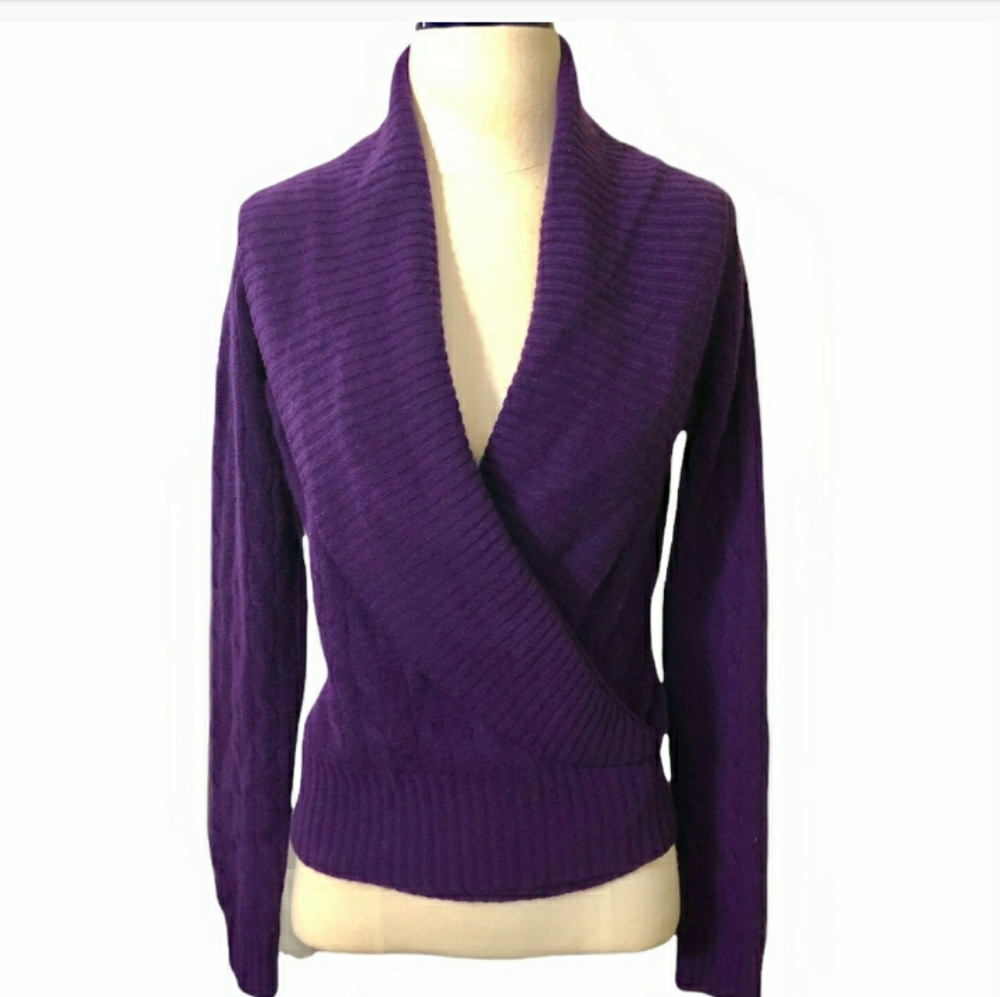 Ralph Lauren Black Label Purple Sweater